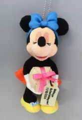 【中古】ぬいぐるみ ミニーマウス ぬいぐるみバッジ 「ミッキー＆ミニーお誕生日2024」 東京ディズニーリゾート限定