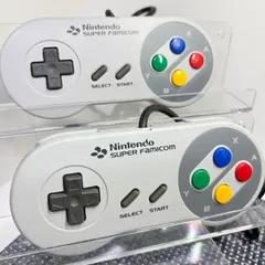 【フルメンテナンス】SFC スーパーファミコン コントローラー スーファミ 純正品 2個セット a