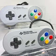 【フルメンテナンス】SFC スーパーファミコン コントローラー スーファミ 純正品 2個セット e