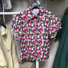 ムジャック パフスリーブ ブラウス