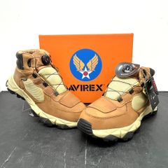 AVIREX ハイカットスニーカー ブラウン 2290 WP 27.0 - メルカリ