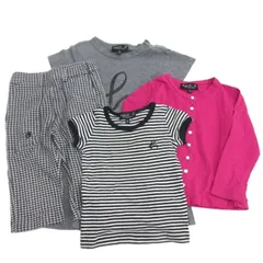 アニエスベーアンファン Agnes b. ENFANT キッズ服 カーディガン ワンピース パンツ等 まとめ 4 4点セット ■GY14