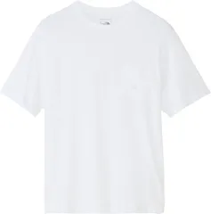 ザ・ノース・フェイス THE NORTH FACE アウトドア ショートスリーブスモールロゴポケットティー メンズ 半袖Tシャツ ハーフスリーブ トップス ウェア サステナブル 左胸ポケット ランニング 生分解性 ドレープ感  NT32547 W ホワイト