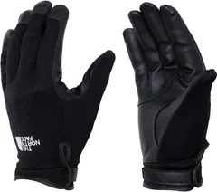 ザ・ノース・フェイス THE NORTH FACE アウトドア シンプルトレッカーズグローブ メンズ レディース 手袋 スマホ対応 タッチパネル トレッキング メッシュ ストレッチ性 フィット 登山 キッズ 子供  NN12302 K ブラック