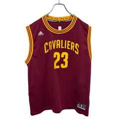 adidas アディダス NBA レブロンジェームズ ゲームシャツ XL ワイン