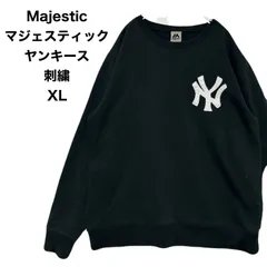 Majestic マジェスティック ヤンキース スウェットプルオーバー 刺繍 XL