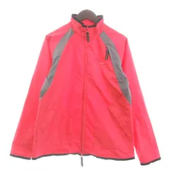 ナイキ NIKE CLIMA-FIT ナイロンジャケット ブルゾン 長袖 ロゴ 刺繍 ピンク M