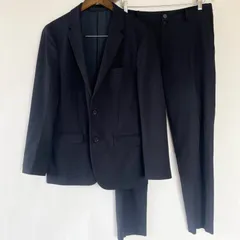 【即購入の場合はお値段交渉OK】PLST プラステ カジュアルスーツ　セットアップ　L ダークネイビー