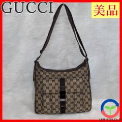 美品 150 GUCCI グッチ ショルダーバッグ ハンドバッグ GG柄 ru4