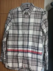 トミーヒルフィガー トム・ブラウンst フランネル 起毛 シャツ 100