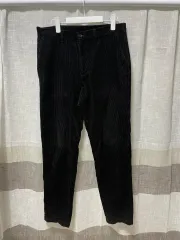 GU コーデュロイ パンツ ブラック M サイズ