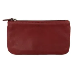 COACH(コーチ) ポーチ - レッド レザー