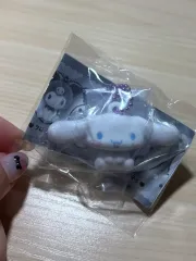 シナモロール / サンリオ フロッキー キーホルダー ガチャ