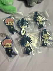 呪術廻戦 ラバーストラップ キーホルダー 虎杖 悠仁 伏黒（ふしぐろ） 乙骨 憂太