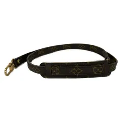 LOUIS VUITTON(ルイヴィトン) ショルダーストラップ ダークブラウン×ライトブラウン