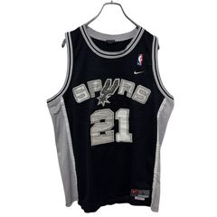 NBA SPURS DUNCAN NIKE uniform Lサイズ NBA SPURS DUNCAN NIKE uniform Lサイズ | Mercari