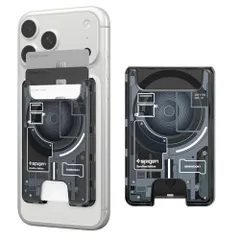 [Spigen] MagSafe カードケース 3枚収納 強力な磁力 iPhone 17/16/15/14/13/12シリーズ Pixel 10シリーズ MagSafeウォレット 背面マグネット カードホルダー マグネットカードポケット ウル c4c97598