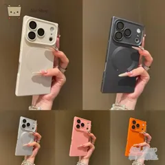角型デザイン 保護ケース MagSafe対応 5色から選べる マット加工 高級シリコン 全包み 耐衝撃 ソフトケース iPhone17/17pro/17pro max/16/15/14/13 多機種対応