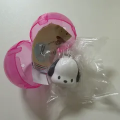 ポチャッコ リップバーム キーホルダー ガチャ