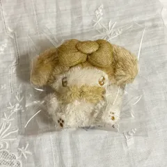 (新品) サンリオ My Melody(マイメロディ) ぬいぐるみ バッグチャーム キラキラ GOLD キーホルダー