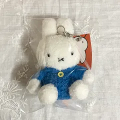 (新品) ミッフィー ぬいぐるみ キーホルダー ブルー