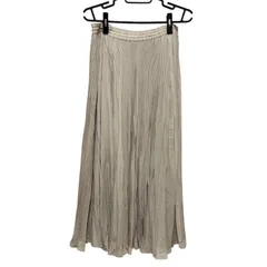  Leilian レリアン　ワッシャープリーツスカート レディース　ロングスカート　サイズ11【ZY9】