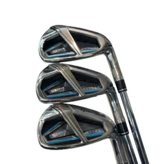 【中古】 テーラーメイド SIM MAX・OS  5S アイアンセット IR KBS MAX85 JP (フレックスS) メンズ 男性用 右利き 右用 Cランク ゴルフクラブ