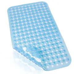 介護 介護用 転倒防止 滑り止めマット 70cm×40cm 浴槽 88cm×40cm すべり止めマット mugenbo… お風呂 (70×40cmクリアーブルー)