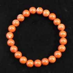 高油包漿 南紅メノウ玉髓 回紋珠 ブレスレット 風化紋あり 良品 - メルカリ
