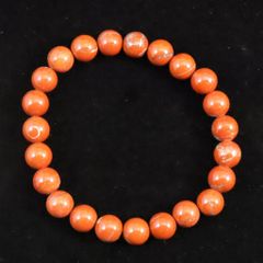 高油包漿 南紅メノウ玉髓 回紋珠 ブレスレット 風化紋あり 良品 - メルカリ