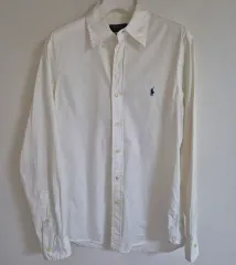 ポロラルフローレン 白シャツ クラシックフィット S