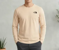 95 THE NORTH FACE ザノースフェイス 長袖 ラウンドTシャツ