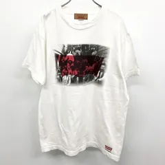 古着 リーバイス LEVI'S Tシャツ カットソー フォトプリント ロゴ 丸首 クルーネック 半袖 ショートスリーブ M オフホワイト 白系 メンズ 男性