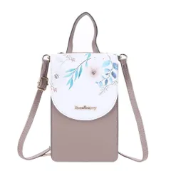 【在庫処分】お財布ポシェット ショルダーバッグ お財布ショルダー スマホショルダー 軽量 ポーチ 手提げ 携帯ポーチ 花柄 斜めがけ ポシェット カードケース レディース スマホポーチ