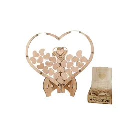 Hyack 結婚証明書 ゲスト 参加型 ウェディングドロップス 結婚式 ウェルカムスペース ハート型 