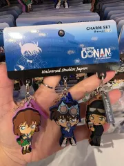 名探偵コナン x USJ チャームセット 灰原 コナン 赤井