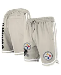 ニューエラ メンズ ボトムス ハーフパンツ・ショーツ Tシャツ ショートパンツ New Era Mens Light Beige Pittsburgh Steelers Stone Multi Patのサムネイル