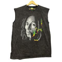 IA62 BOB MARLEY ボブマーリー ノースリーブTシャツ XL 新品 - メルカリ