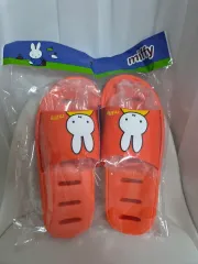 ミッフィー キャラクター スリッパ オレンジ 新品
