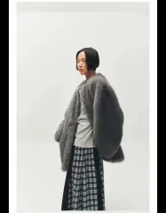 プリーズ プロジェクト ミドル ファー ジャケット 新品