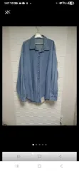 新品)オーバーサイズ デニム シャツ シャツ - タグ付き