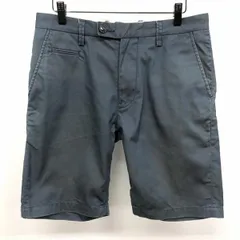 【中古】[印象B] CIAOPANIC TRADITIONAL チャオパニック テーパードショーツ / ショートパンツ メンズ M ネイビー(ブラウンMIX) 紺系 綿×ポリ ジップフライ ハーフ 無地のサムネイル
