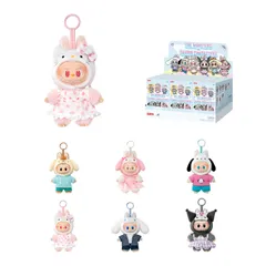 新品 【POP MART 公式ストア】THE MONSTERS × Sanrio Characters ぬいぐるみペンダント 【アソートボックス 6ピース】 labubu ラブブ らぶぶ ポップマート ブラインドボックス フィギュア おもちゃ ガチャガチャ プ