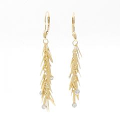 マノンジュエリー Feather ピアス (S) 14k YG - メルカリ