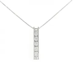 PT900/PT850 ダイヤモンド ネックレス 0.66CT