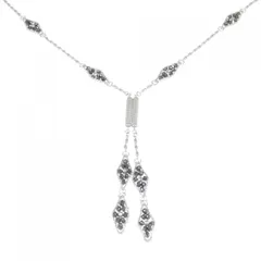 K18WG ダイヤモンド ネックレス 8.00CT