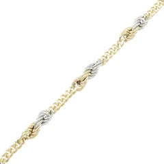 K18YG/PT850 ブレスレット