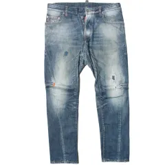 34 DSQUARED2 ディースクエアード2 タイディバイカー バギーテーパー 278