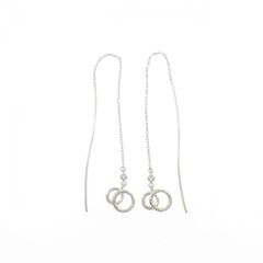 美品】 Pt ブラウンダイヤモンド [0.554ct] ピアス 片耳用 - メルカリ