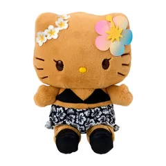 新品 サンリオ(SANRIO) ぬいぐるみ（トコナツバケーション） ハローキティ ブラック ポリエステル 対象年齢3才以上 879584